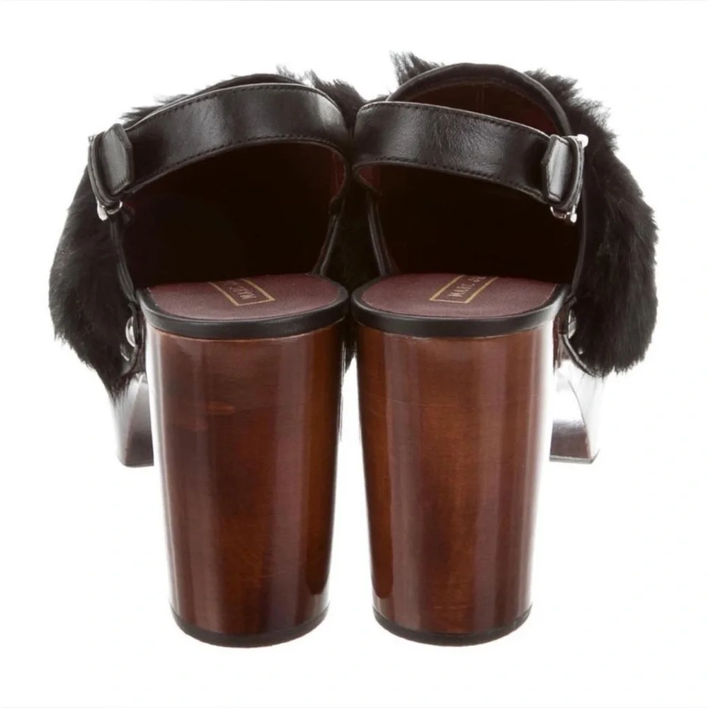 Marc Jacobs Liya Fur Clog - Picture 4 of 4